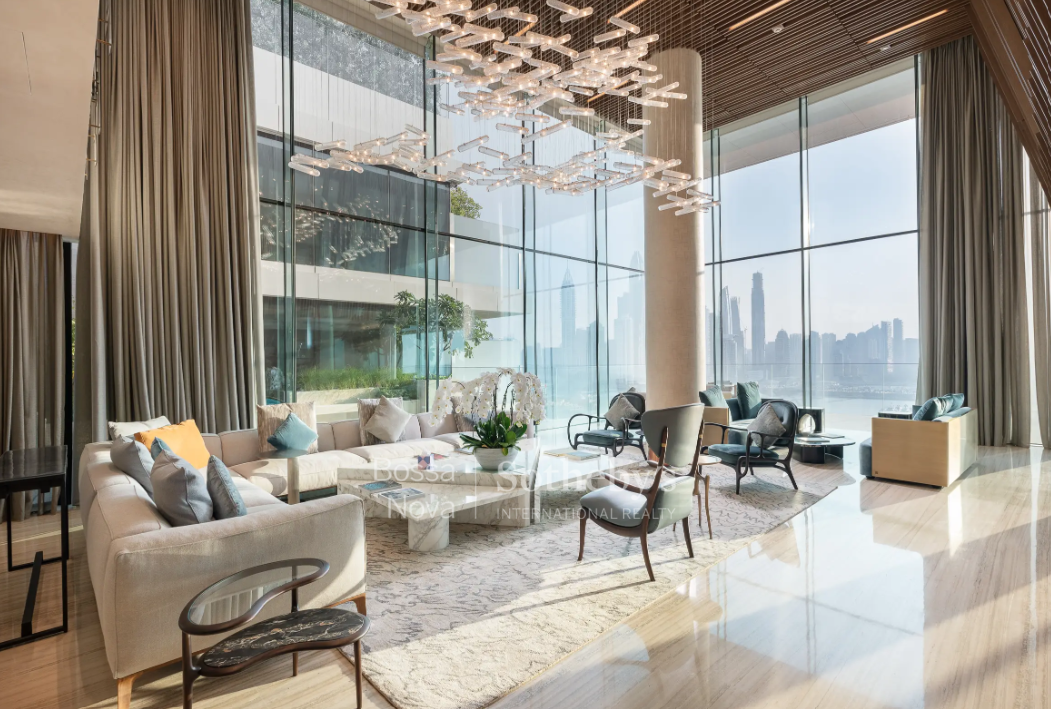 Cobertura triplex de luxo no One at Palm Jumeirah com vistas deslumbrantes