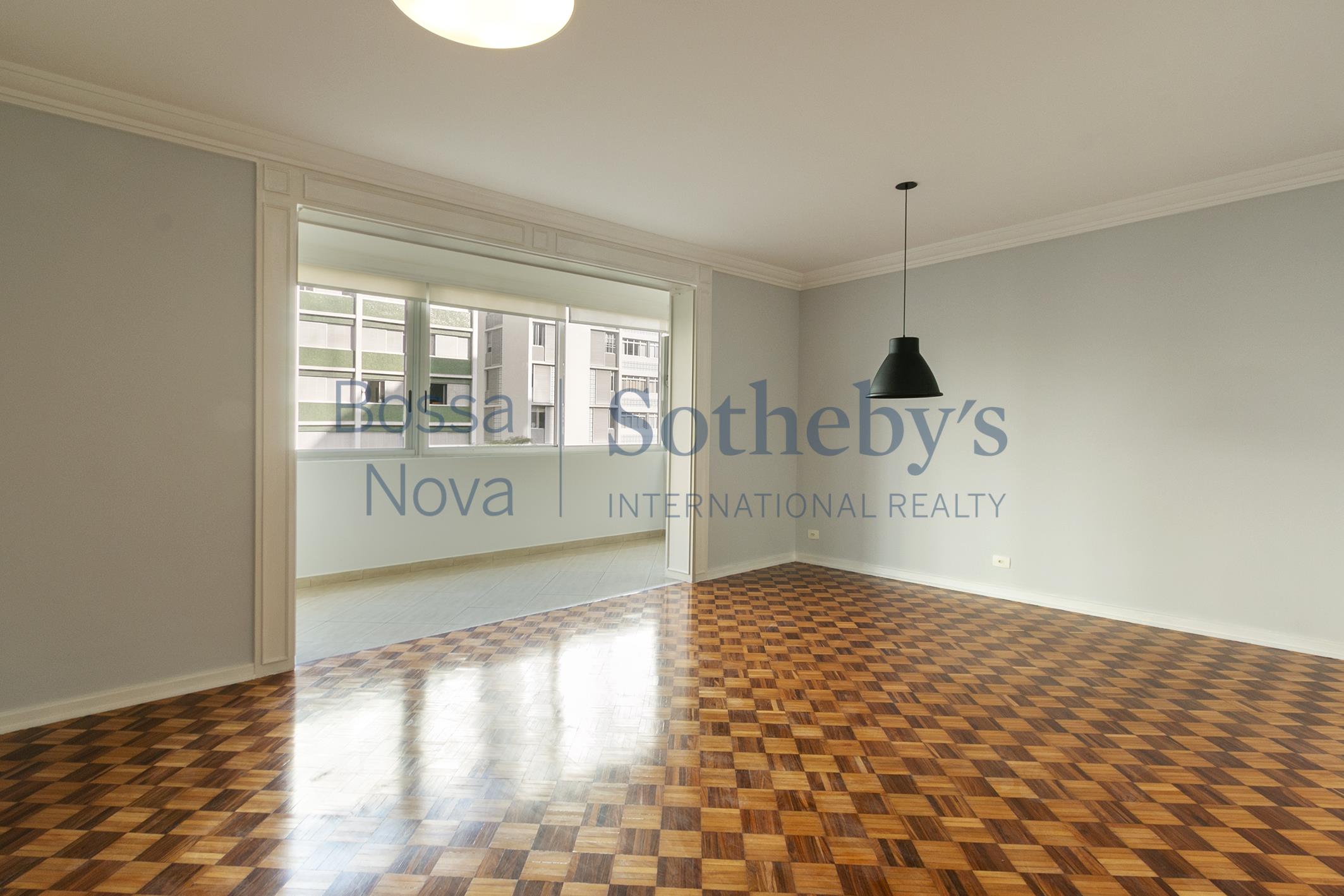 Apartamento iluminado em localização cobiçada
