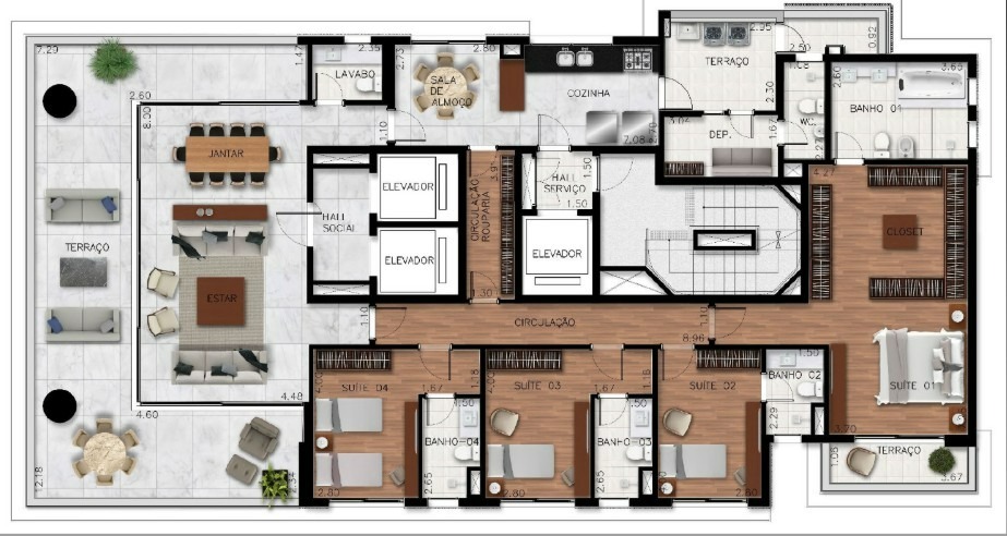 Apartamento para venda em Vila Nova Conceição