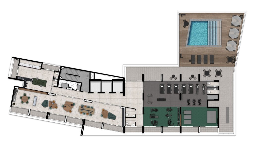 Planta do empreendimento Sky Pinheiros