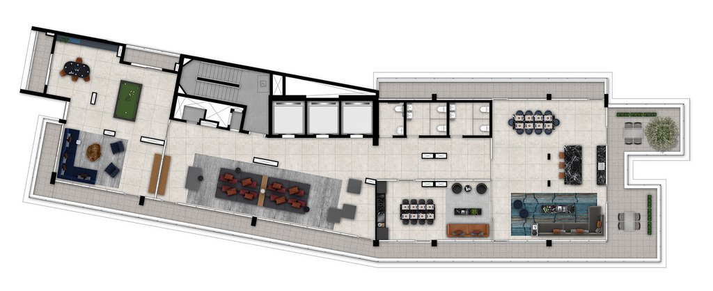 Planta do empreendimento Sky Pinheiros