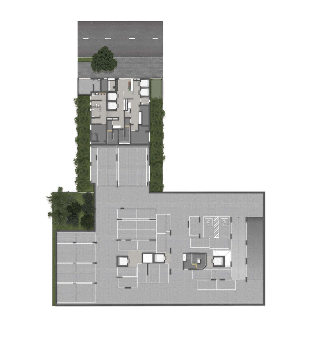 Planta do empreendimento Residencial Florear