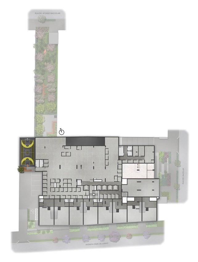 Planta do empreendimento YBY Ibirapuera Urban Home