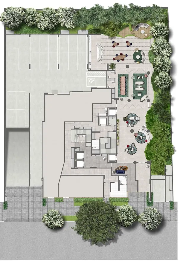 Planta do empreendimento Le Jardin Cyrela by YOO - Residencial