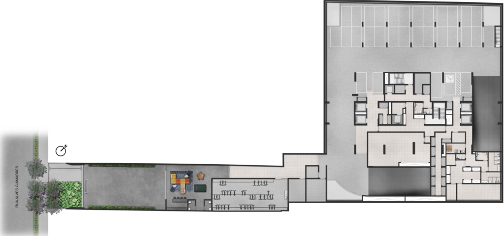 Planta do empreendimento Valen Capote Valente - Residencial