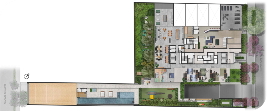Planta do empreendimento Valen Capote Valente - Residencial