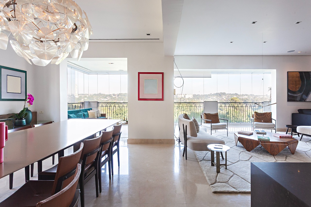 Apartamento incrível com vista para o parque no Itaim Bibi