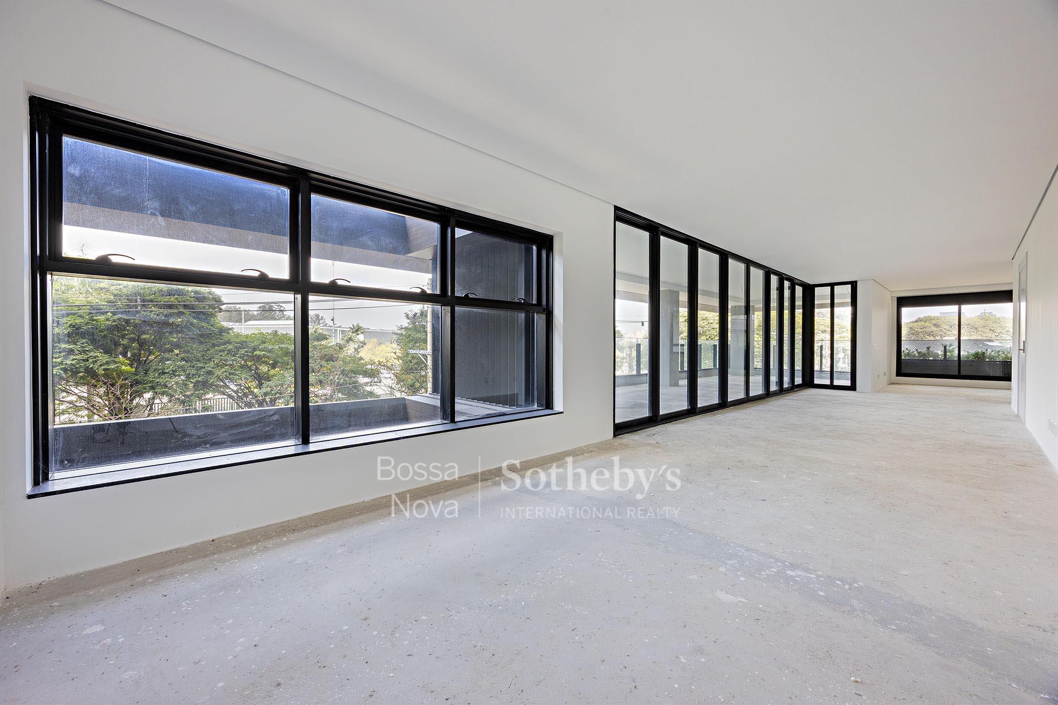 Apartamento novo com vista para o Parque Ibirapuera e planta versátil