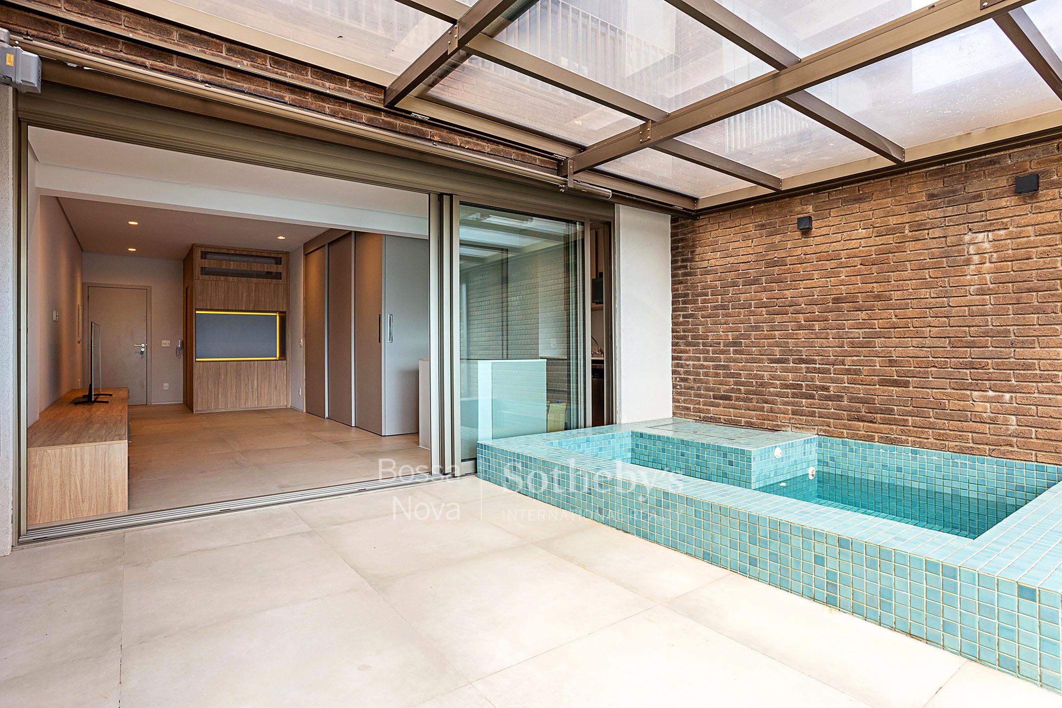 Apartamento garden novo no Itaim