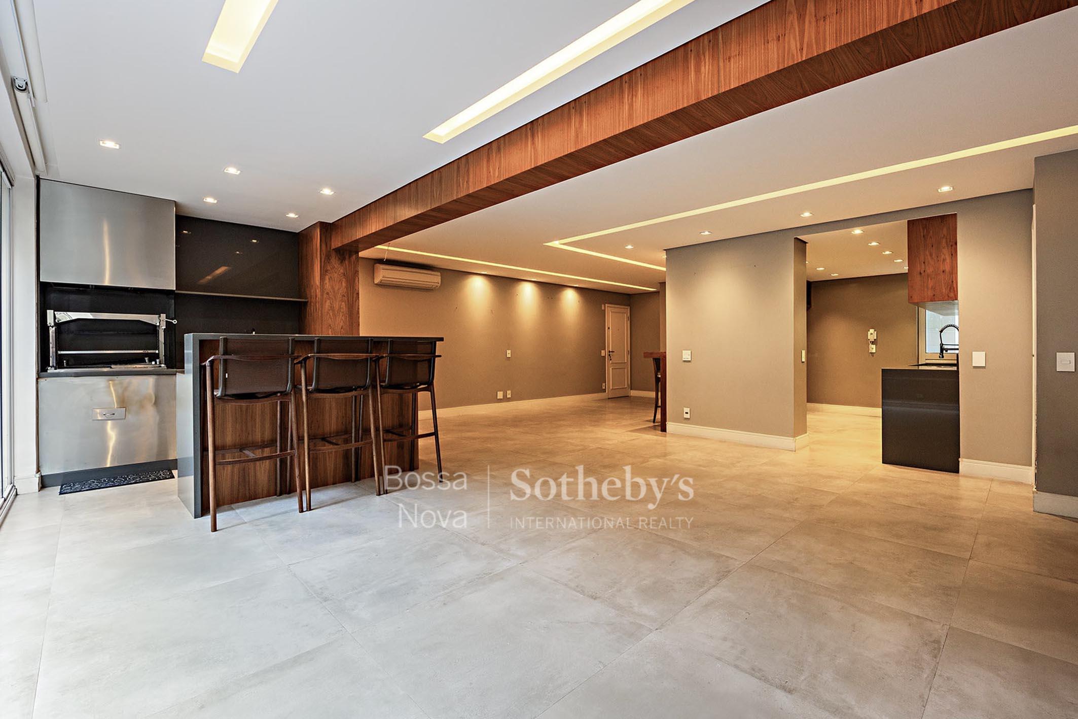 Apartamento garden sofisticado com área gourmet e jacuzzi
