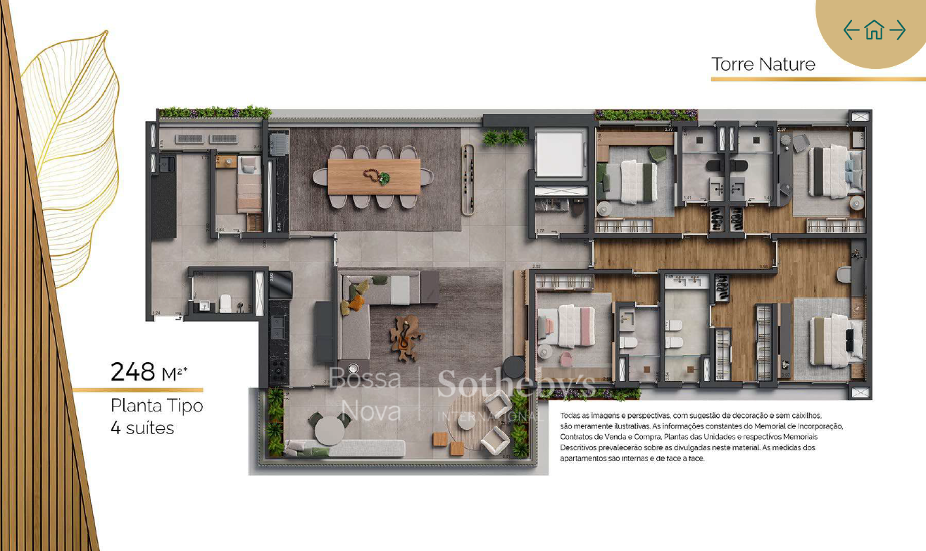 Apartamento para venda em Paraíso
