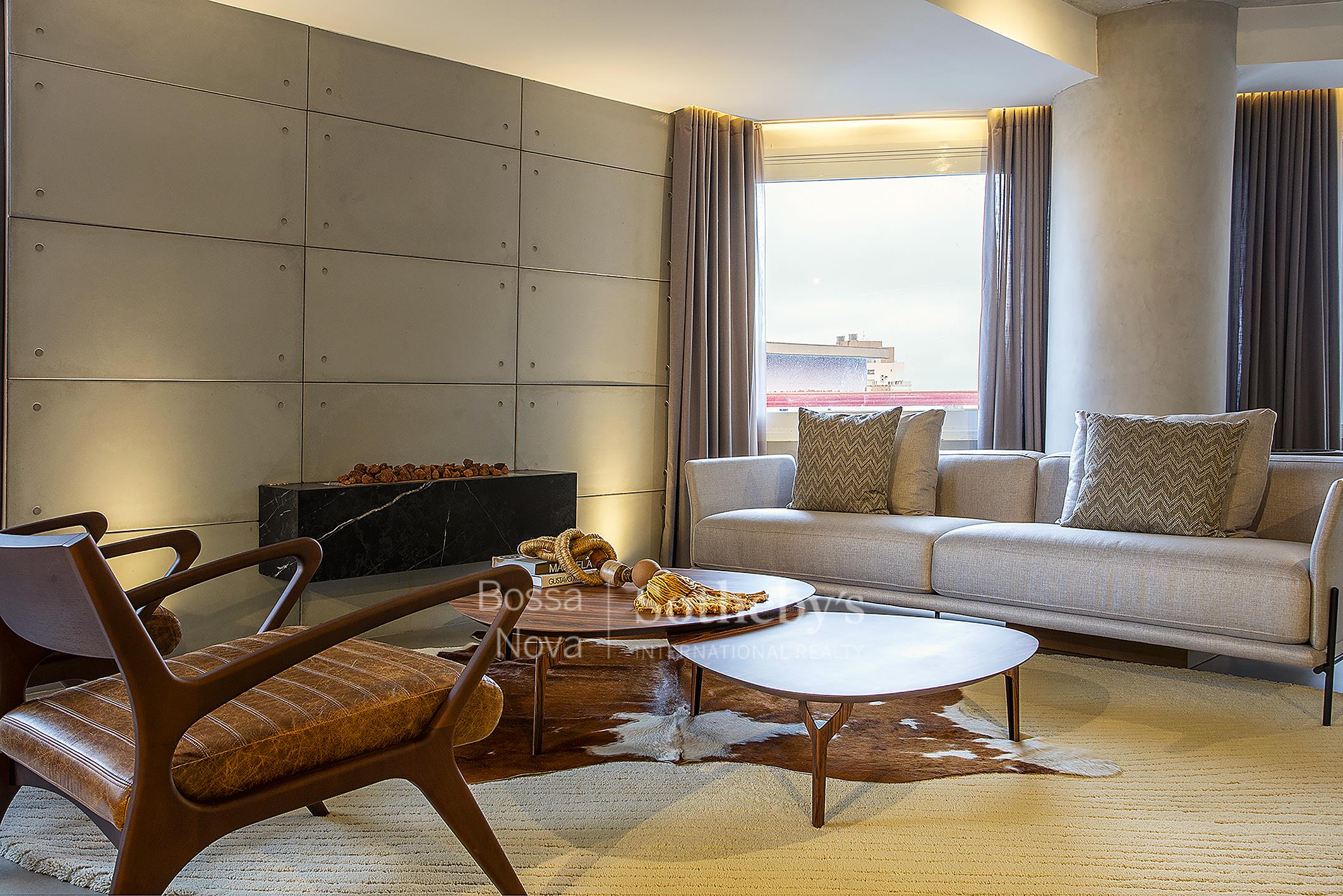 Apartamento moderno em rua cobiçada